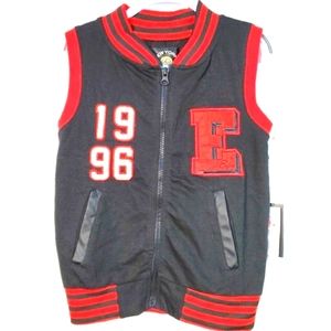 Enyce Sean Combs Sleeveless Zip Up Vest